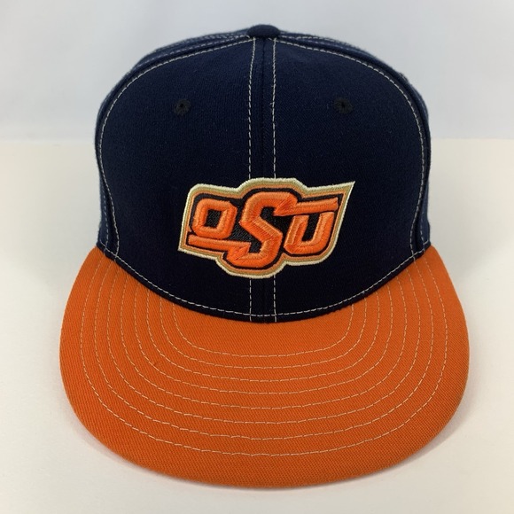 Top of the World Other - OSU Cowboys Hat Oklahoma State Orange Black L/XL Stretch Baseball Cap TOW King